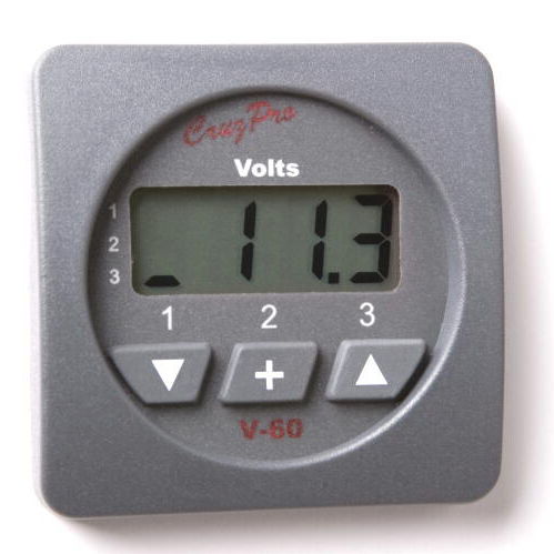 数字船用电压表 - V60 - Cruzpro