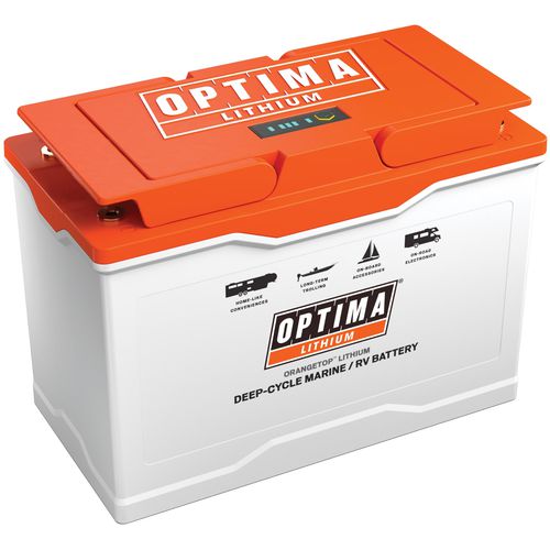 航海电池 - ORANGETOP™ Q31M-DC150 - Optima Batteries - 12.8V / 锂 / 带有集成电池管理系统