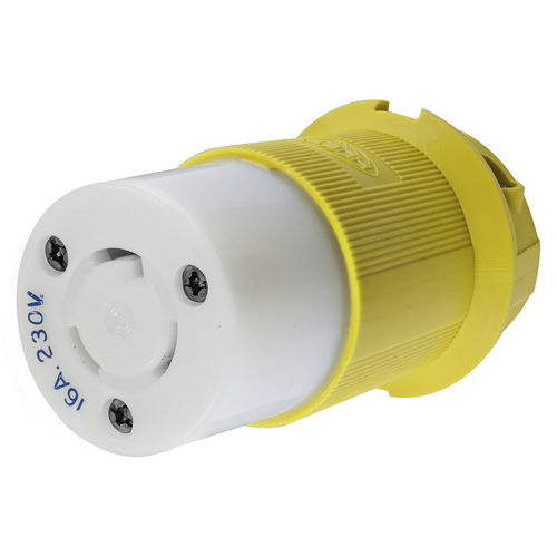 浮桥防水电插座 - HBL316CRCX  - Hubbell Marine Electrical Products - 母端