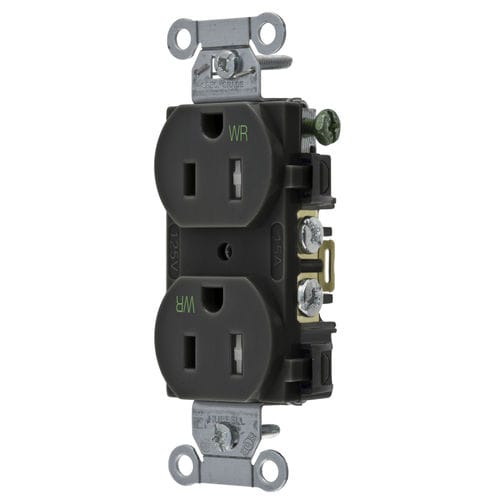 浮桥电插座 - BR15BLKWRTR - Hubbell Marine Electrical Products - 母端