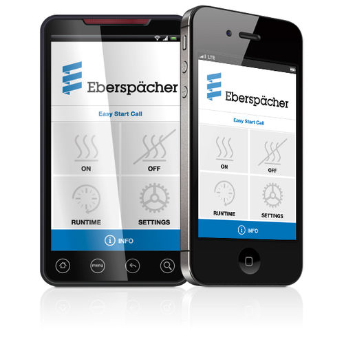 控制应用程序 - EasyStart  - Eberspächer - 船用