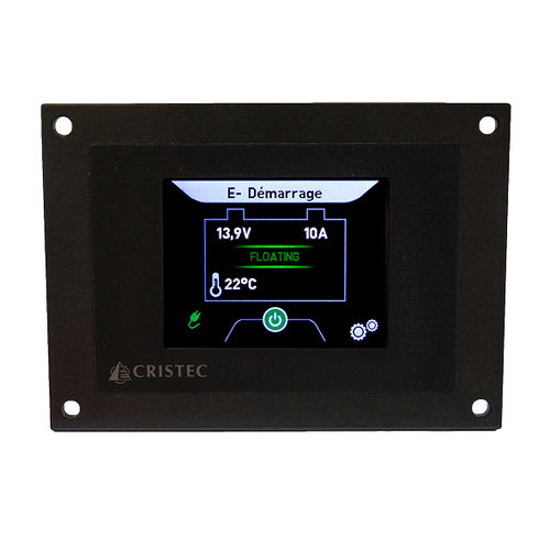 船用电池管理系统 - YPO-DISPLAY-R - CRISTEC - 用于游艇 / 船舶