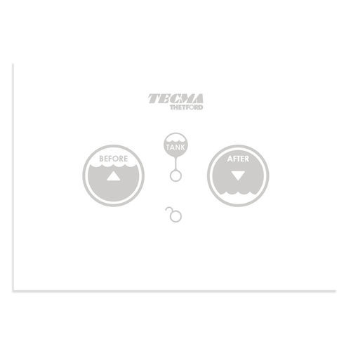 船用马桶抽水面板 - Touch SFT Multifunction - Tecma - Thetford Marine