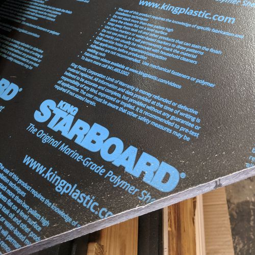 装饰板 - King Starboard - World Panel Products Inc - 塑料