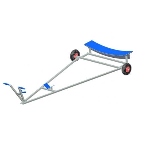 下水滑架 - Zinc Galvanized Steel - Devoti Sailing - 用于小帆艇