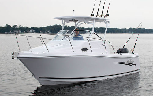 舷外舱房游艇 - 23 EXPRESS - Pro Line Boats - 硬顶 / 钓鱼运动 / T形顶篷