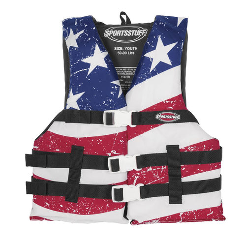 水上运动浮力背心 - STARS & STRIPES - Sportsstuff - 男女通用 / 儿童 / 泡沫材料