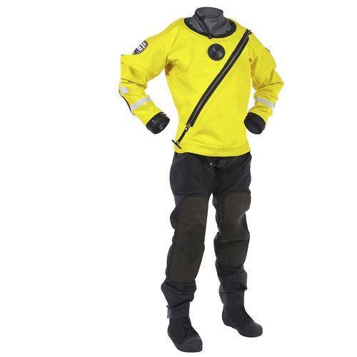 连体潜水服 - H2O  - Diving Unlimited International - 用于救援 / 干式潜水服 / 两件式