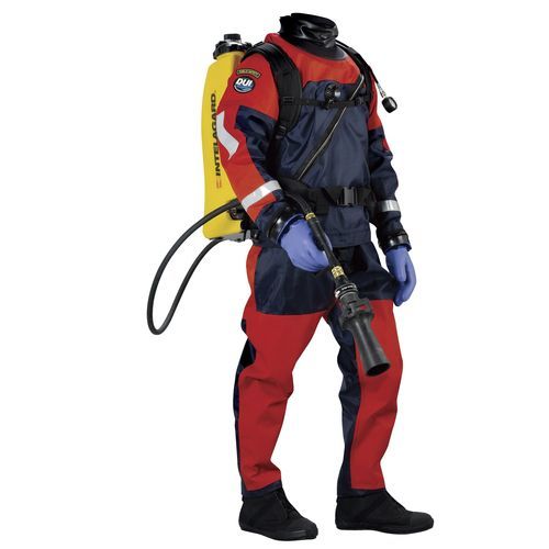连体潜水服 - PUBLIC  - Diving Unlimited International - 用于专业潜水 / 干式潜水服 / 长袖