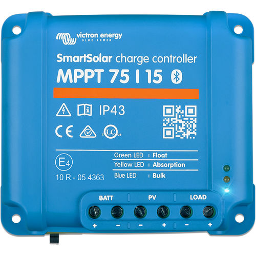 电池充电控制器 - MPPT 75/10 - Victron Energy - 太阳能面板 / 船用