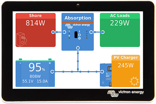 船用显示仪 - GX Touch series - Victron Energy - 监控 / 触摸屏