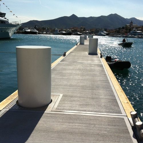 浮桥 - UNIFLOAT® - Cmferrer S.A. - Bellingham Marine Europe - 系泊 / 用于海港 / 用于港口