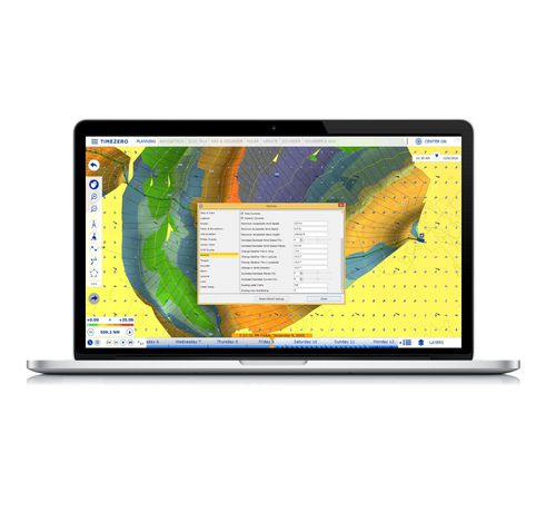 气象软件 - TZ Module - MaxSea International - 航线规划 / 帆船 / 用于智能手机