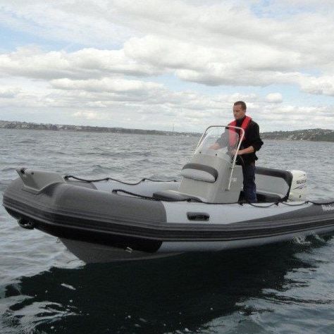 舷外充气艇 - Vesta V-500 - Adventure Inflatable boats - 半硬式 / 开放式 / 侧边控制台