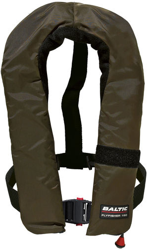 自动充气救生衣 - FLYFISHER 150 ZIP - Baltic - 150 N / 男女通用 / 用于钓鱼