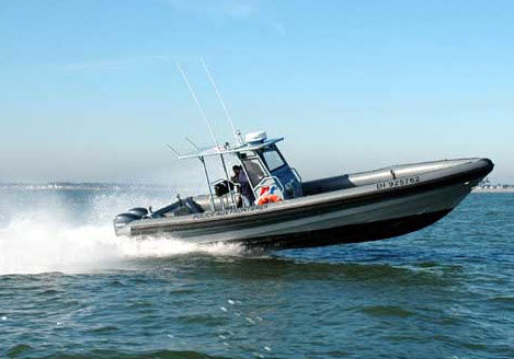 作业船专业船 - 11.00 HARDTOP OB - Raidco Marine - 舷外 / 铝制 / 刚性充气艇