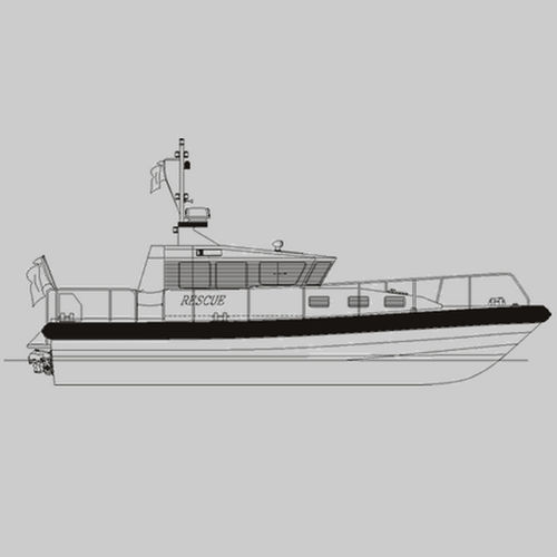 救生船专业船 - SAR 15 - Raidco Marine - 舷内 / 铝制