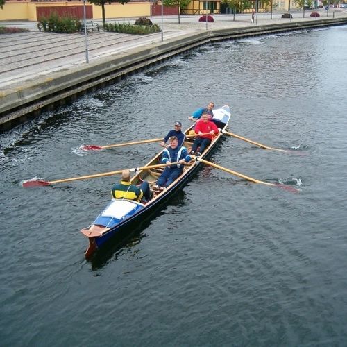 游览划艇 - Inrigger 4+ Coastal - Baumgarten Bootsbau - 休闲 / 四人单桨 / 带舵手位