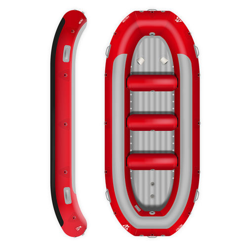 9人座筏 - FALCON 420 ROUGE - AQUADESIGN - 激流