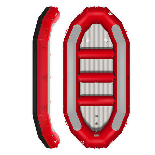 9人座筏 - RAPTOR 425 ROUGE  - AQUADESIGN - 激流