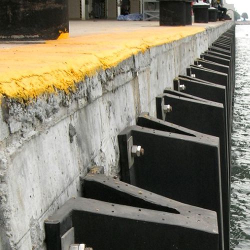 港口碰垫 - SANP series - Trelleborg Marine and Infrastructure - 码头 / 转角式 / 弓形
