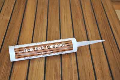 柚木甲板密封剂 - Teak Deck Company - 用于捻缝