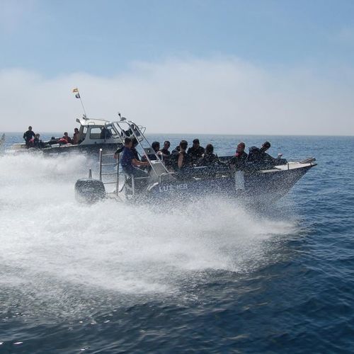 潜水支持船专业船 - M650 - MOGGARO ALUMINIUM YACHTS - 舷外 / 铝制