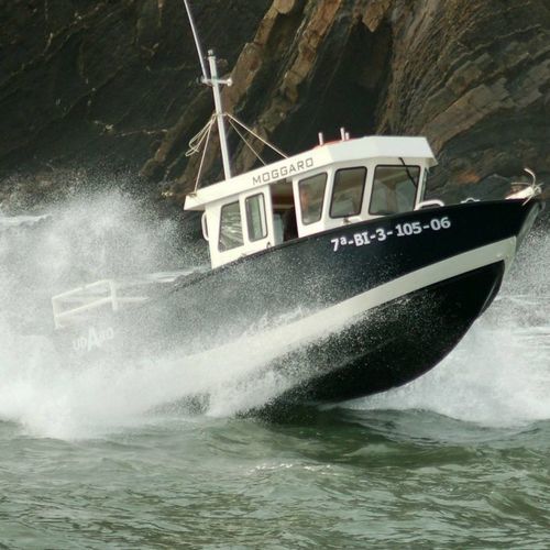 专业捕鱼船专业船 - M 850 - MOGGARO ALUMINIUM YACHTS - 舷内 / 铝制 / 刚性船体