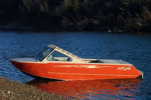 舷内敞开艇 - BOBCAT V8 - OUTLAW EAGLE MANUFACTURING - 双控制台