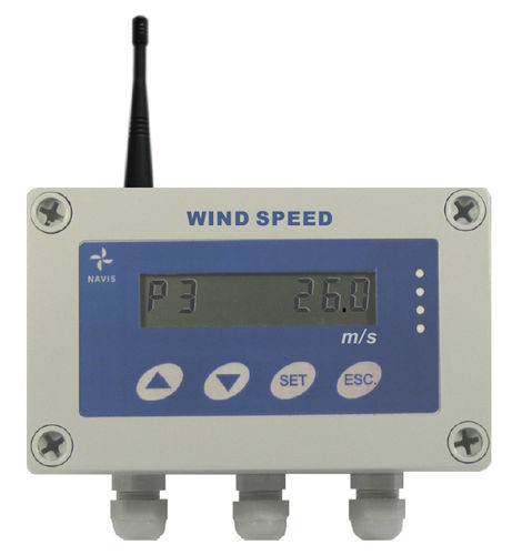 风向标多功能仪器 - WSM 300 - NAVIS elektronika - 风速计 / 航海 / 数字