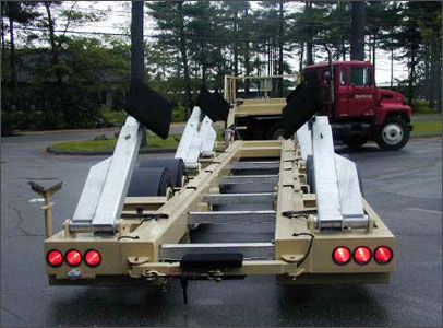 公路拖车 - HHT series - Hostar - 帆船用 / 液压 / 电动