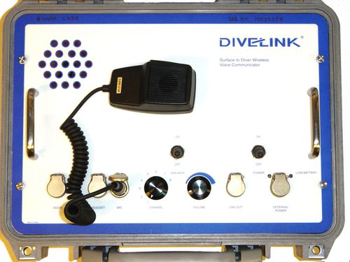 水下通信地面站 - COM-S - DIVELINK Communications Ltd.