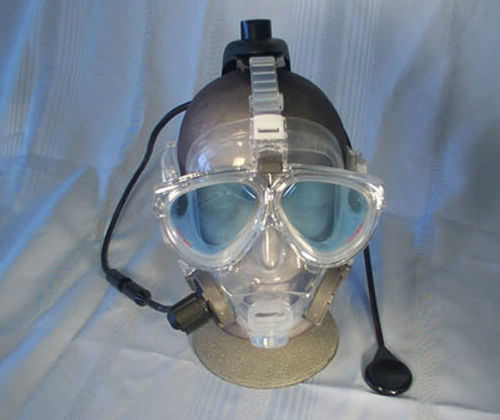海底通信系统 - COM-FF for Mantis full face mask - DIVELINK Communications Ltd.