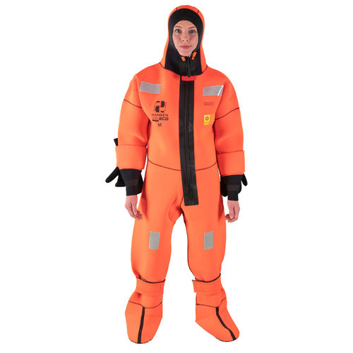 浸入式干式潜水服 - SeaEco - Hansen Protection AS - 整体式 / 带头罩 / 5 mm