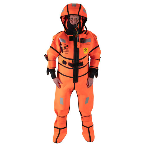 浸入式干式潜水服 - SeaNordic - Hansen Protection AS - 整体式 / 带头罩 / 5 mm