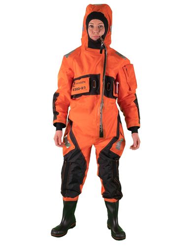 专业连体服 - E 300-2 - Hansen Protection AS - 防暴露 / 干式潜水服 / 整体式