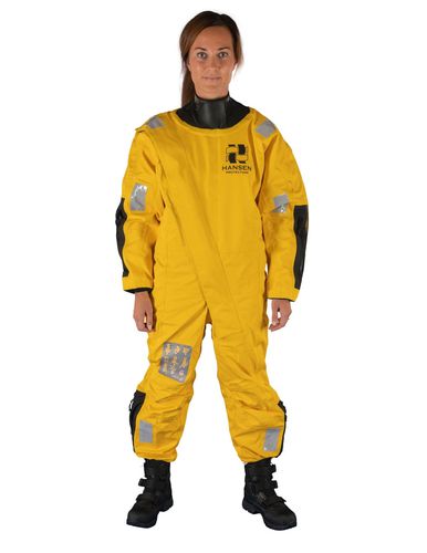 直升机组人员干式潜水服 - SeaAir Europe Passenger  - Hansen Protection AS - 整体式 / 其他 / 热量