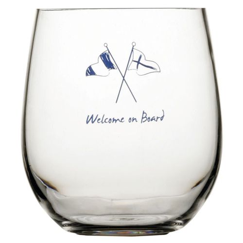 水玻璃杯 - WELCOME ON BOARD - Marine Business