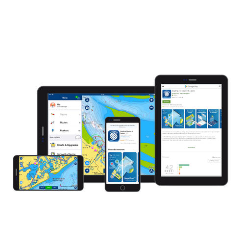 数字地图 - Navionics - 用于iPad / 用于移动设备