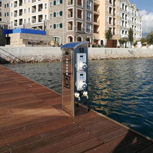 内置照明设备桩 - S700-L - Plus Marine - 配电 / 供水 / 浮桥