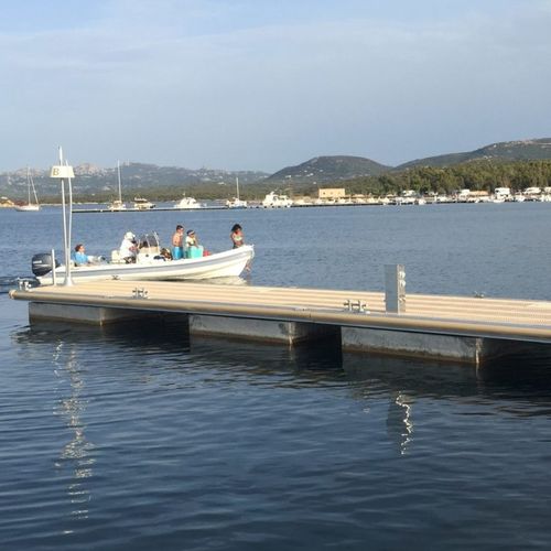 浮桥浮筒 - Poralu Marine - 混凝土材质