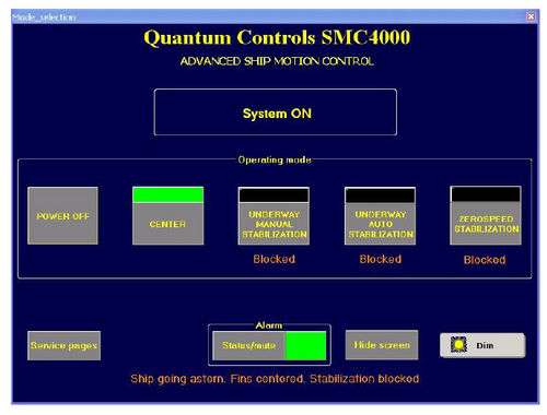 游艇减摇器电子控制系统 - SMC4000 - Quantum Marine Engineering