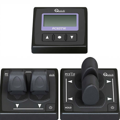 船用操纵面板 - PCS Series - Quick - 用于推进器 / 卧式锚机 / 带报警器