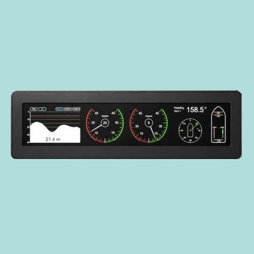 船舶显示器 - Commander Vision 1900 - Radio Zeeland DMP - 多功能 / 19" / 触摸屏