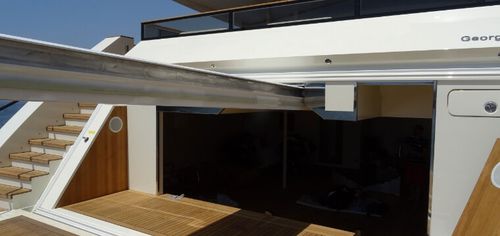 游艇吊艇架 - Sanguineti Chiavari produzione articoli nautici s. - 供应船 / 手动 / 机动