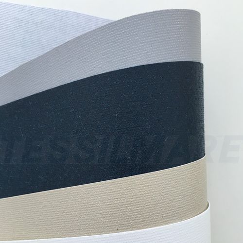 室外装饰船用面料 - BISPALMATO - Tessilmare Srl - 甲板遮阳蓬 / 聚酯 / 带涂层