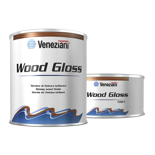 船用亮光漆 - WOOD GLOSS - Veneziani Yachting - 用于木材 / 双组分 / 高亮光