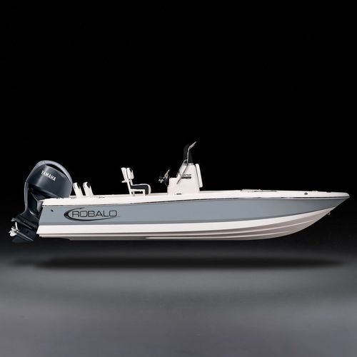 舷外敞开艇 - 206 Cayman Pro - Robalo - 汽油 / 滑行船身 / 中央控制台