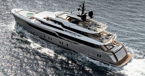 巡游超级游艇 - Alloy - Cantieri Navali San Lorenzo - 高台驾驶室 / 排水船体 / 铝制