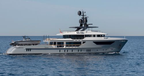 巡游巨型游艇 - Drifter W - Cantieri Navali San Lorenzo - 高台驾驶室 / 带直升机降落坪